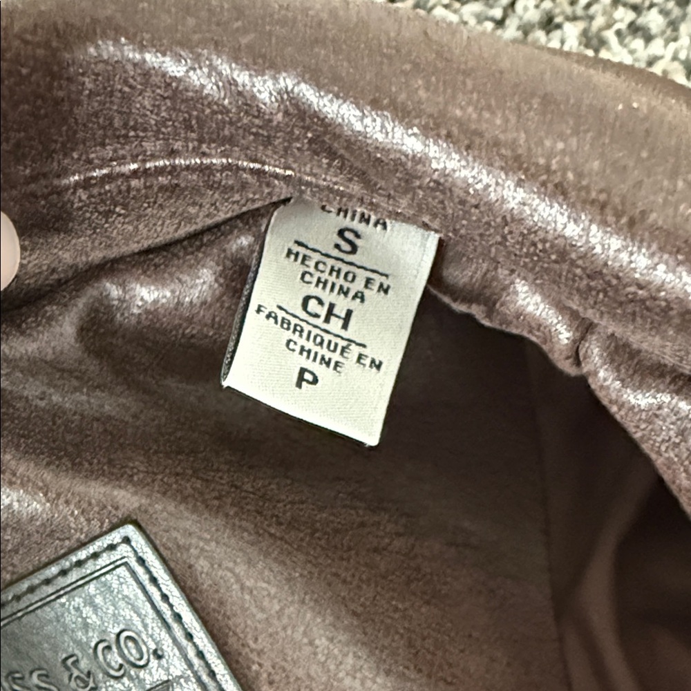 Elegant Dark Brown Faux Leather Jacket for Women